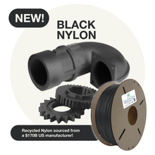 Load image into Gallery viewer, Black: Recycled Nylon 12 (PA12): 1 Kg