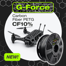 Load image into Gallery viewer, PETG-CF10: Recycled, Black
