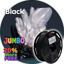 Load image into Gallery viewer, Black: Recycled PET-G  <mark> Now with 20% more, FREE! </mark>