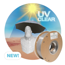 Load image into Gallery viewer, Clear w/UV Additive: Recycled PET-G