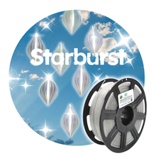 Load image into Gallery viewer, Starburst: Recycled Clear PET-G with ✨️SPARKLES✨️