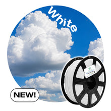 Load image into Gallery viewer, White: Recycled PLA <em>(NEW!)</em> <mark>(COMING SOON)</mark>