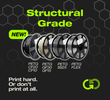 Load image into Gallery viewer, PETG-CF10: Recycled, Black