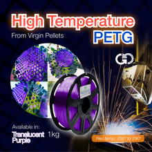 Load image into Gallery viewer, Translucent Purple: High Temperature Virgin PET-G
