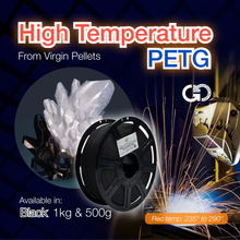 Load image into Gallery viewer, Black: High Temperature Virgin PET-G