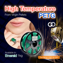Load image into Gallery viewer, Emerald:  High Temperature Virgin PET-G